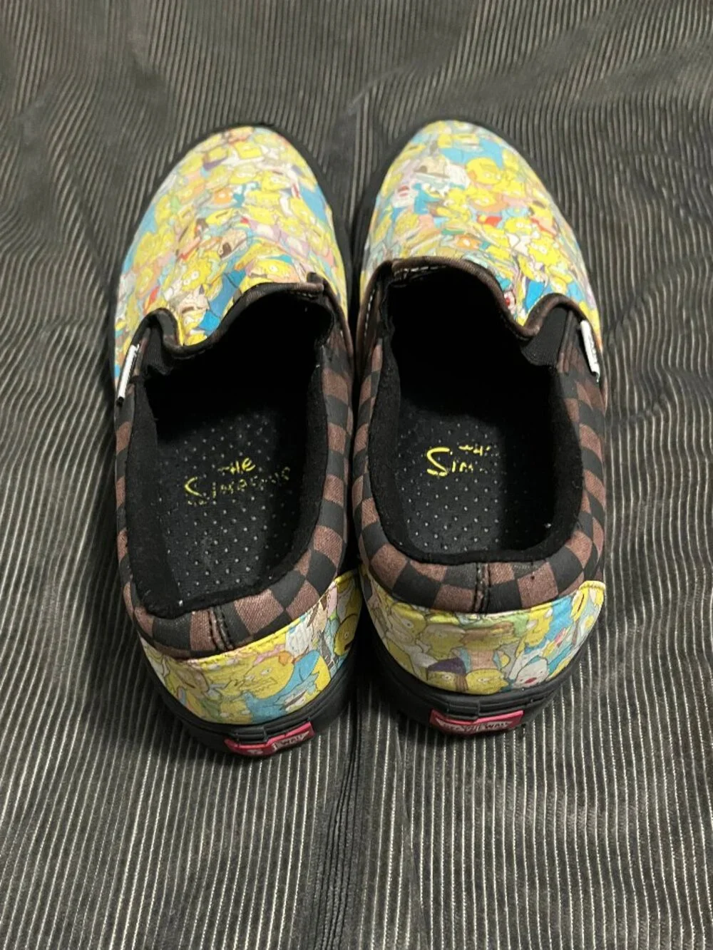 Simpsons Slip On Classic Vans
